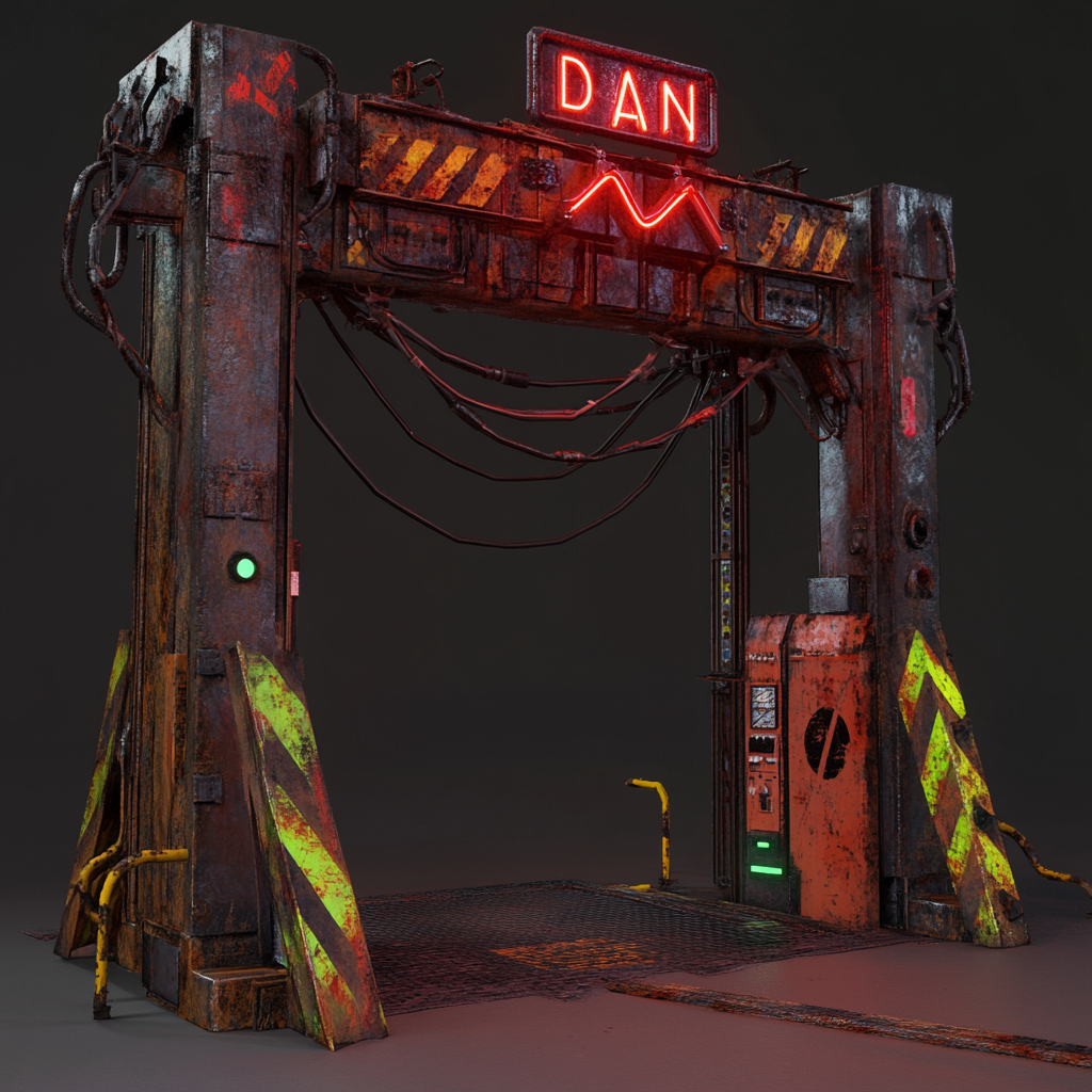 The Rusty and Decorated Event Gate