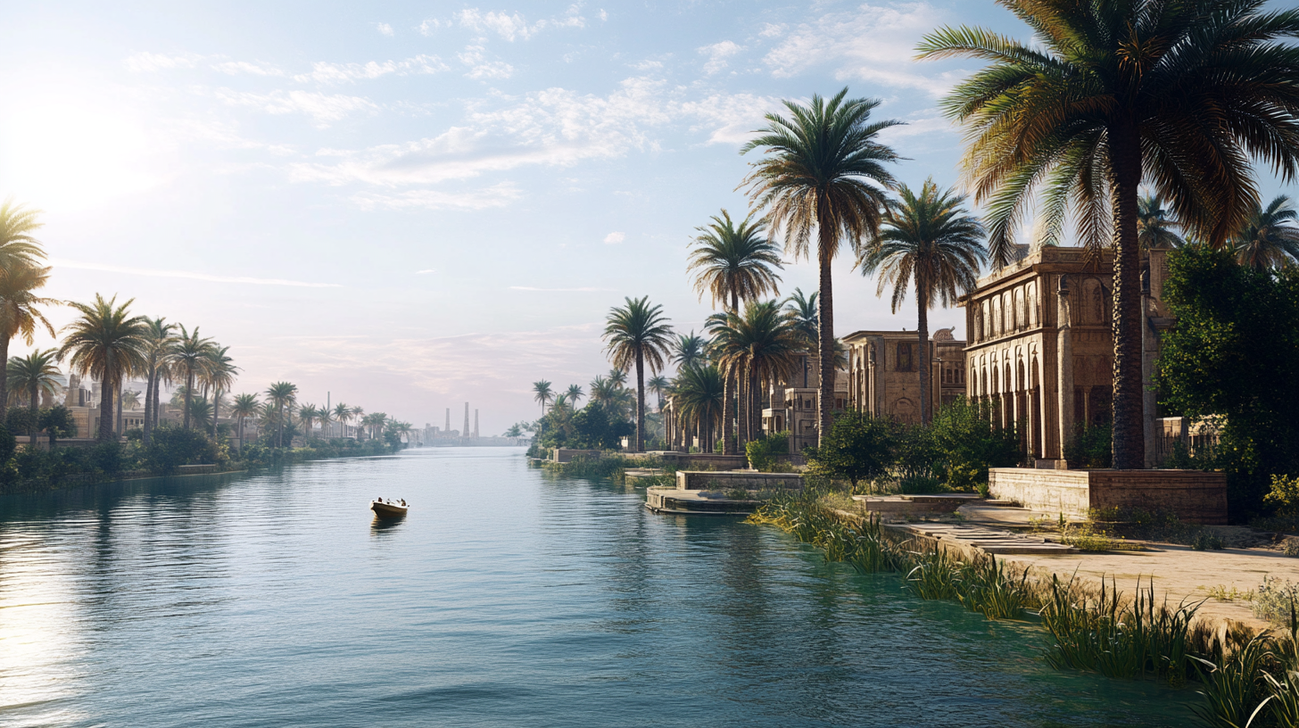 The Ultra Realistic Future City on Al Basra