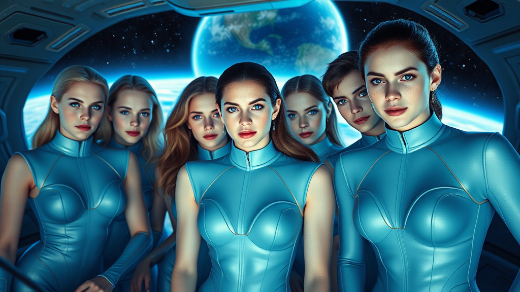 The Young Alien Crew Aboard Earth-Orbiting Starship