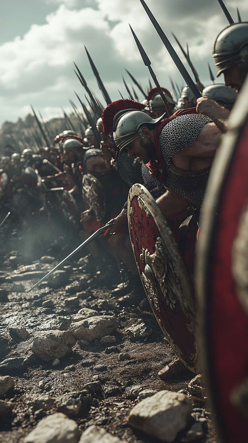 The defeat of Romans by Hannibal’s Carthaginians at Cannae.