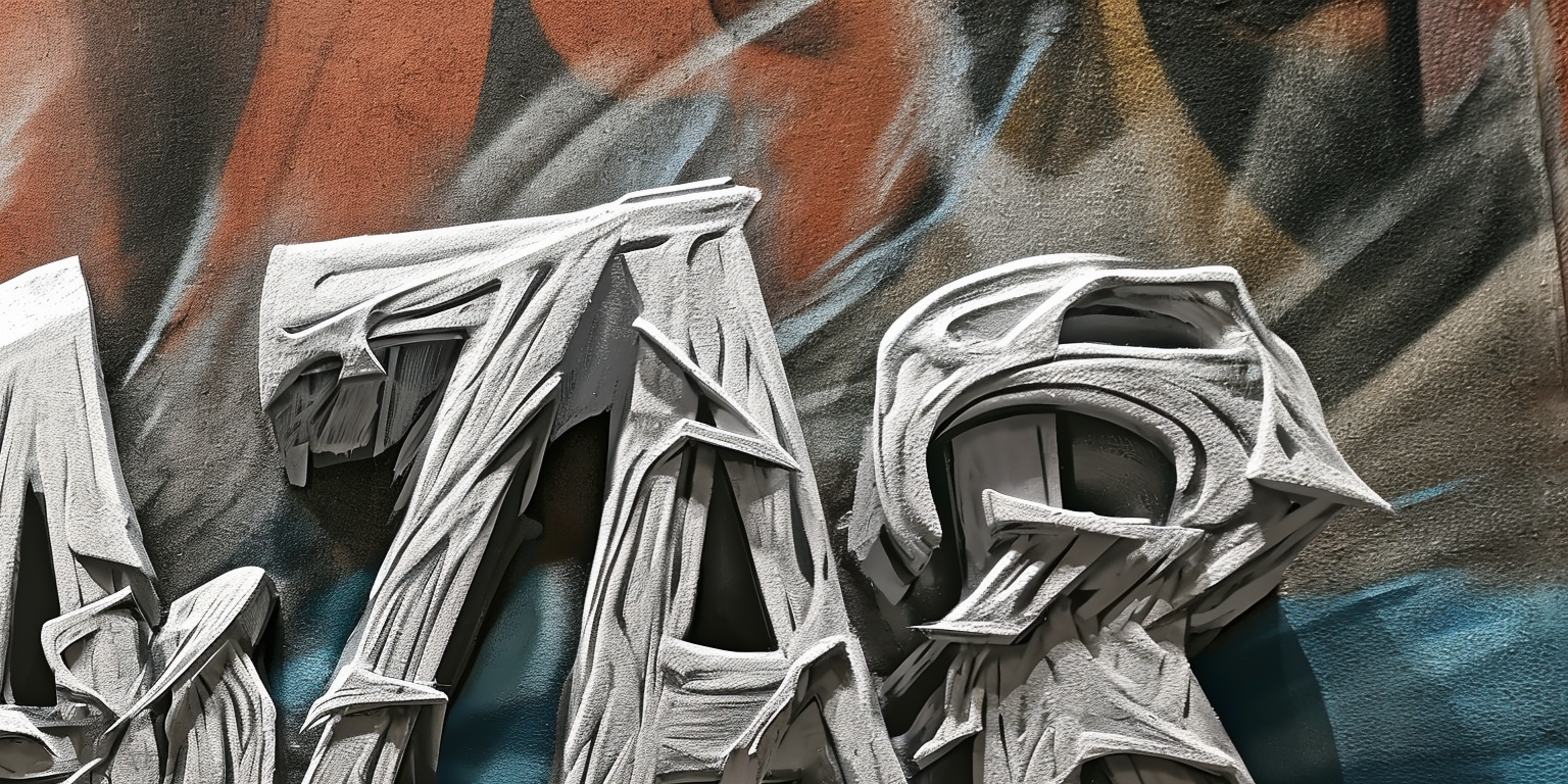 The ALT text for the image is  Balthazar 3D Graffiti Wildstyle Ink Style Drawing .