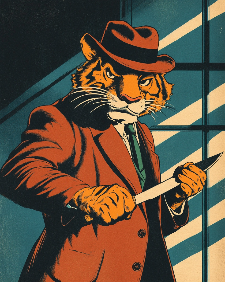 Tony the Tiger as Gangster in Moody Comic