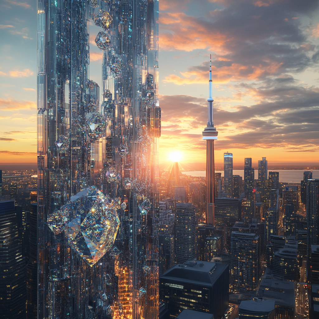 Toronto in 7000s is fascinating, creative, and realistic.