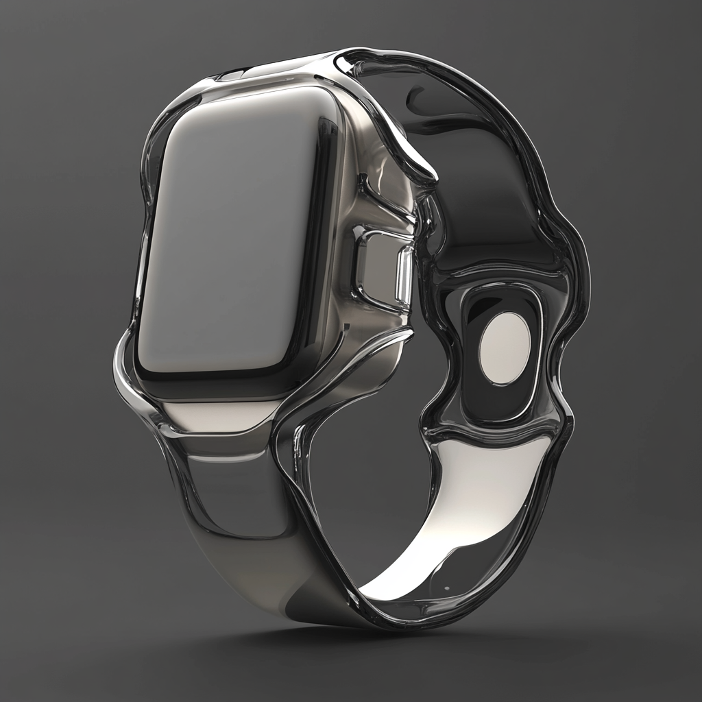 Transformative Apple Watch case adds volume for style.