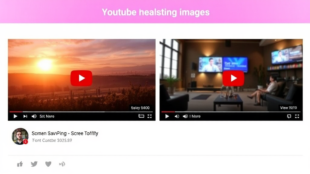 Two high-quality images for YouTube channel 'Screen Savvy'