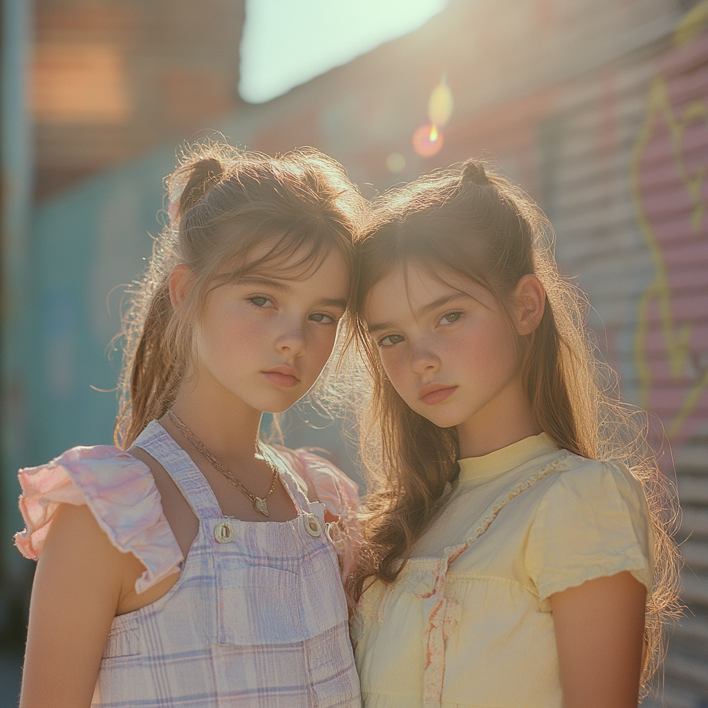 Ultra realistic fashion shoot of young girls in Sydney.