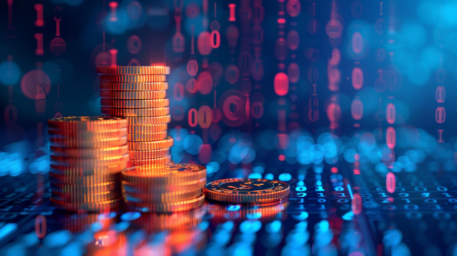 Unequal stacks of coins symbolizing difference in payment.