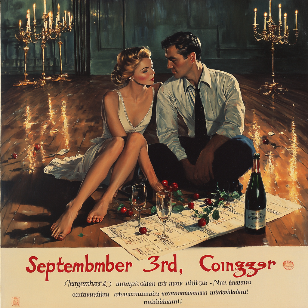 Unique Tango Themed Calendar Scene in Parquet Hall