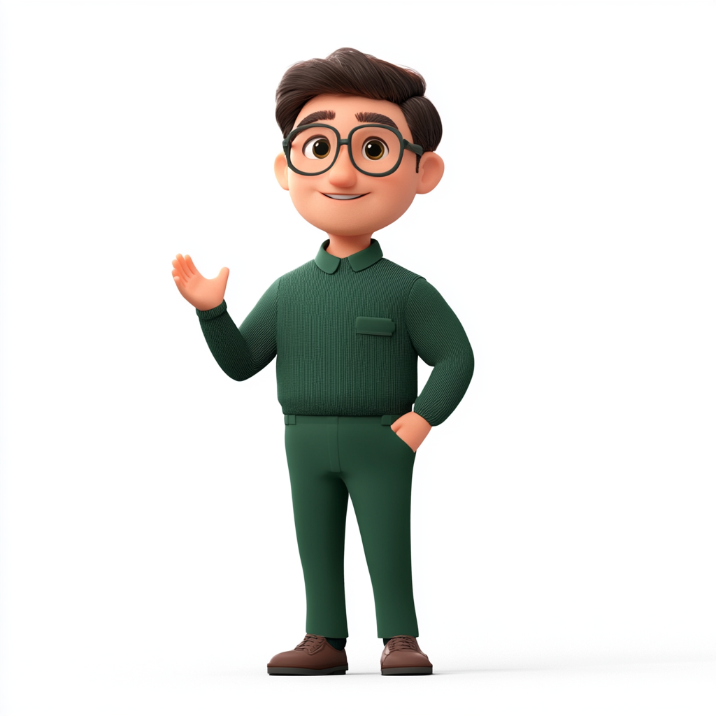 Van Doorne's Professional Pixar-Style Helpdesk Avatar