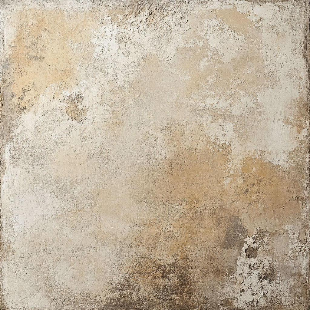 Warm Beige Textured Wall with Vintage Distressed Look