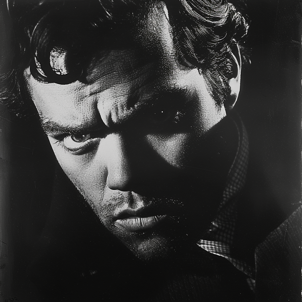 Young Orson Welles in The Shadow radio show.