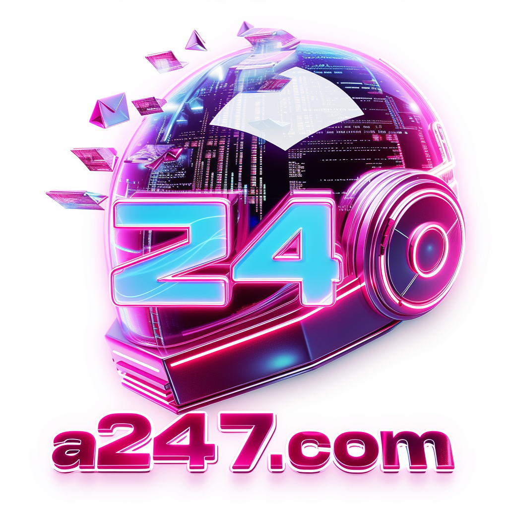 A247 logo with programming holograms