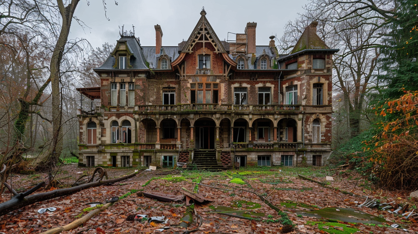 Abandoned Mansion Time Capsule