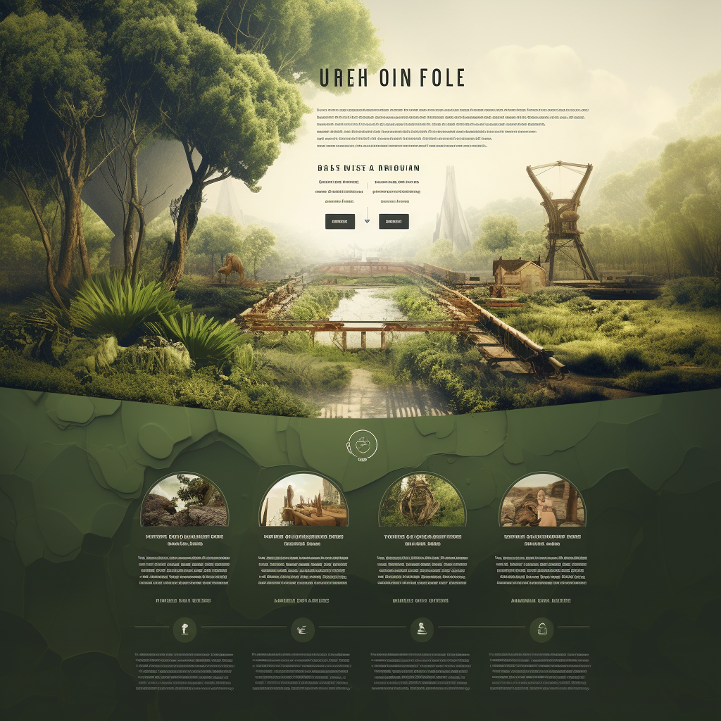 Sustainable Webpage Design Image