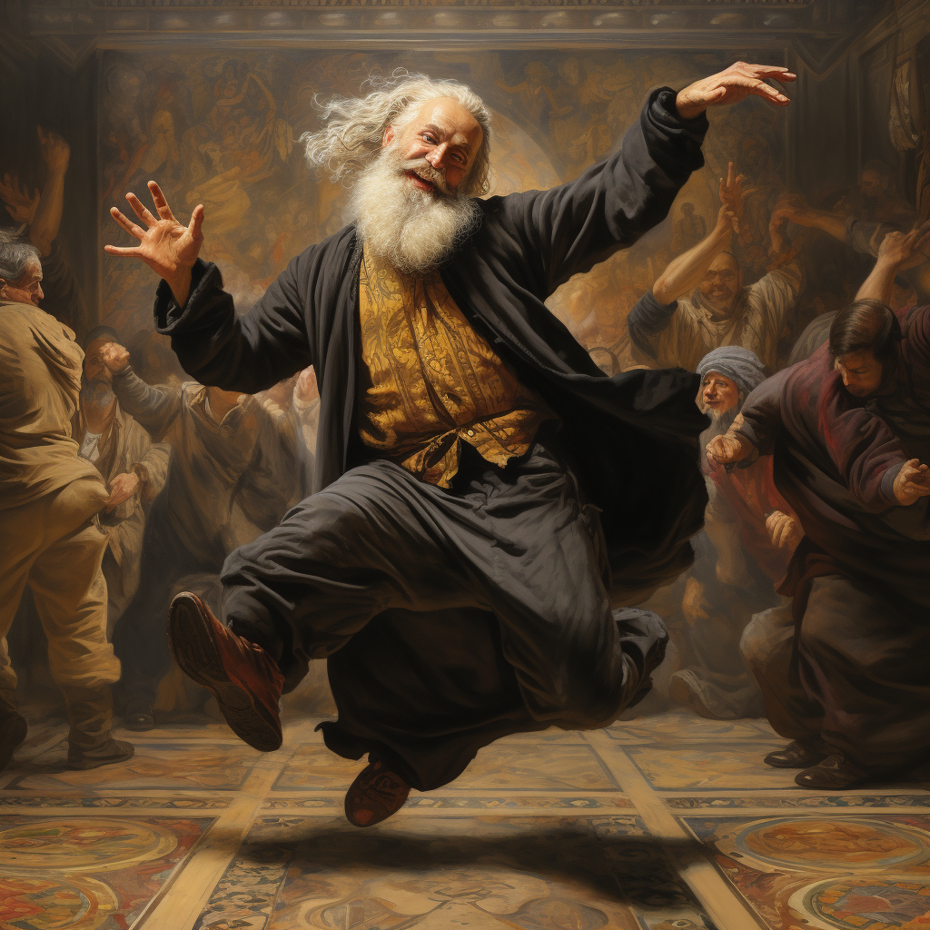 Abraham Linkoln Dabbing Picture