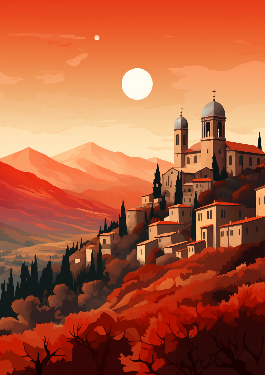 Beautiful vector art of Abruzzo