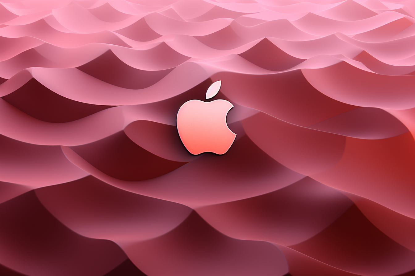 Abstract background with mountings like Apple presentation