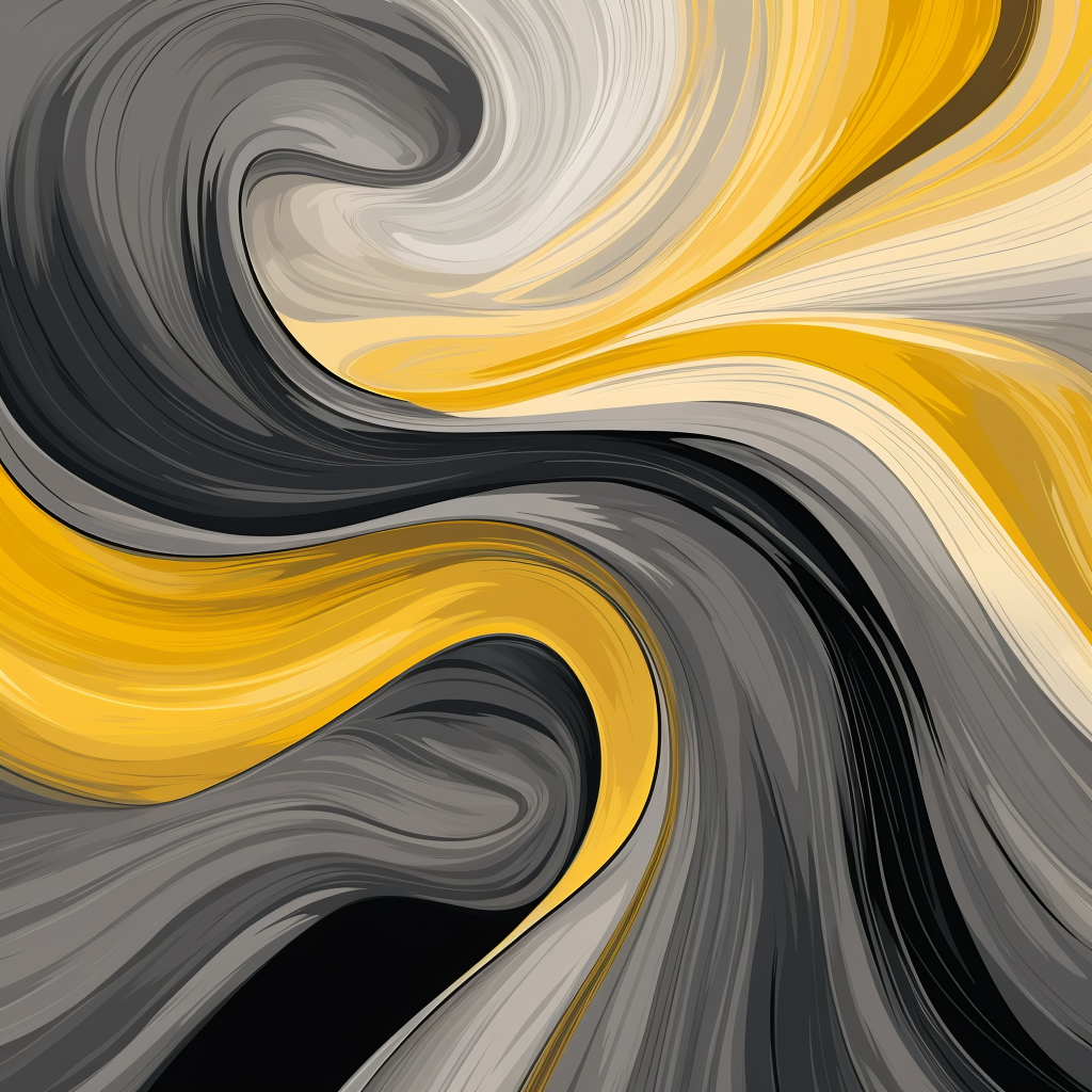 Abstract Gray Yellow Image