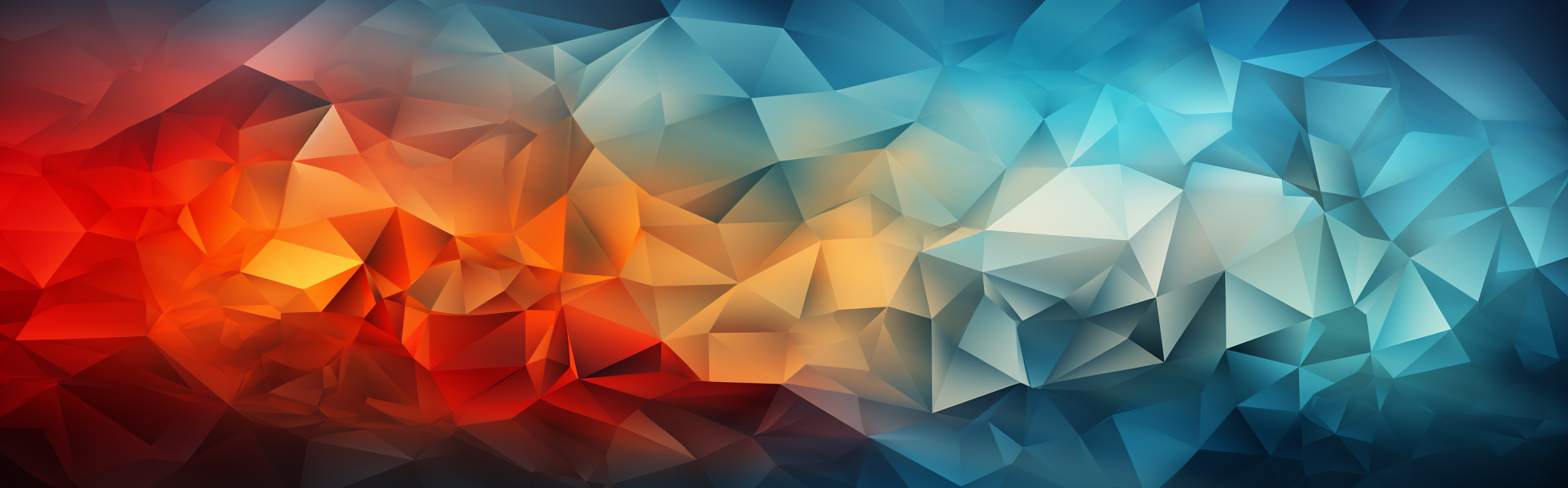 Abstract sport background with polygon-style papercut design