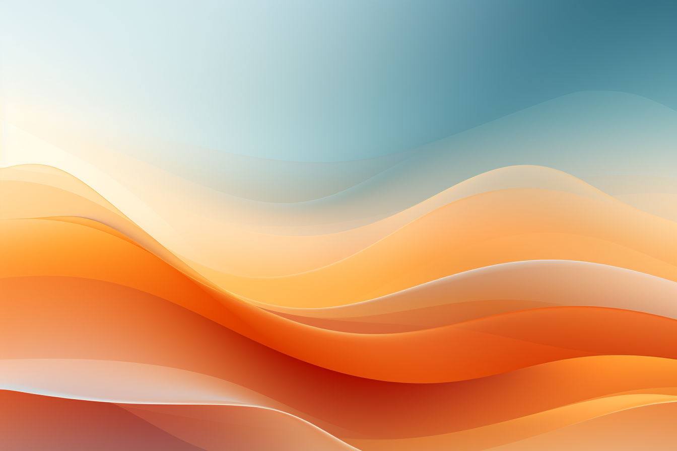 Abstract Orange Gradient Light Background