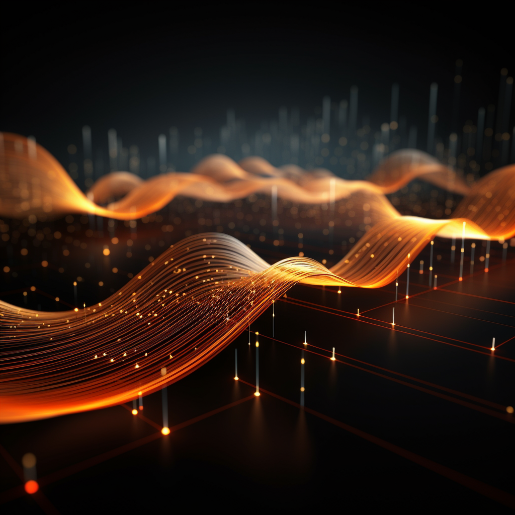 Orange lines data transfer