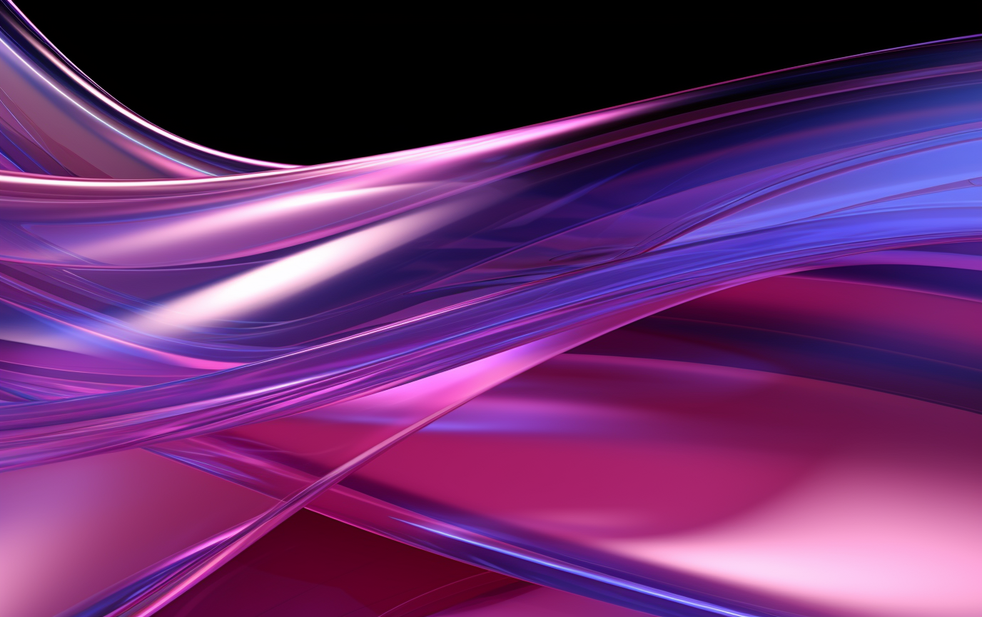 Beautiful abstract plexiglass material fractal design