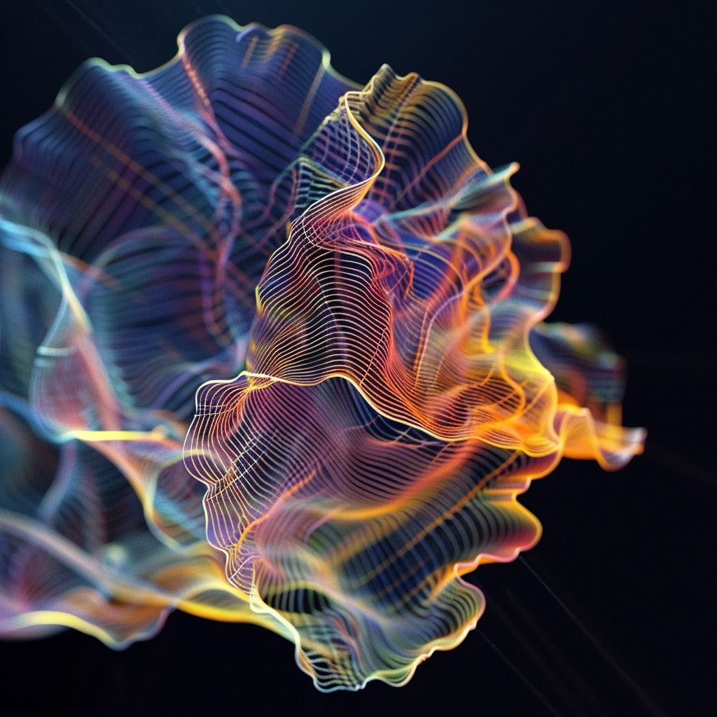 Sound waves visualization in 3D