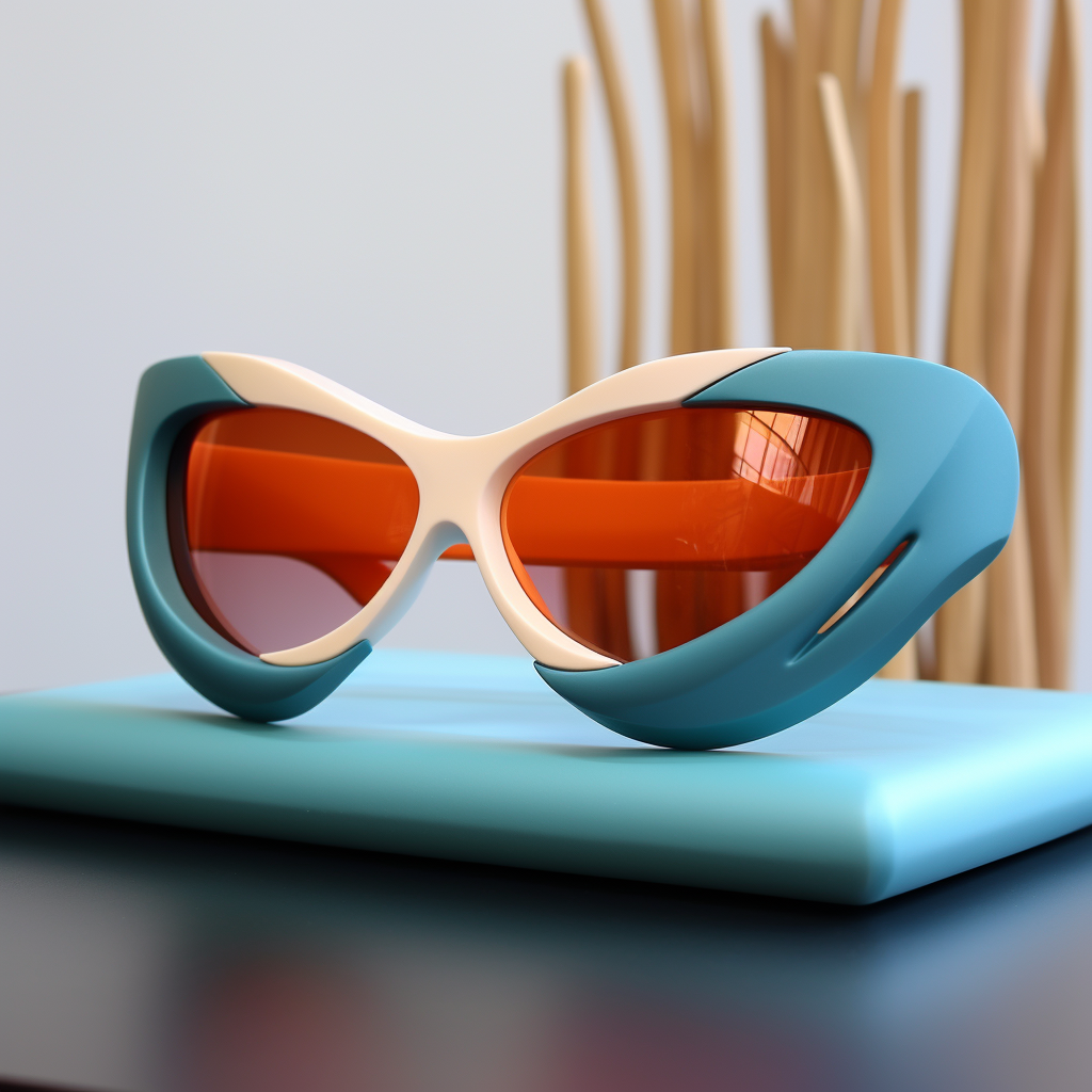 Stylish silicone sunglasses holder