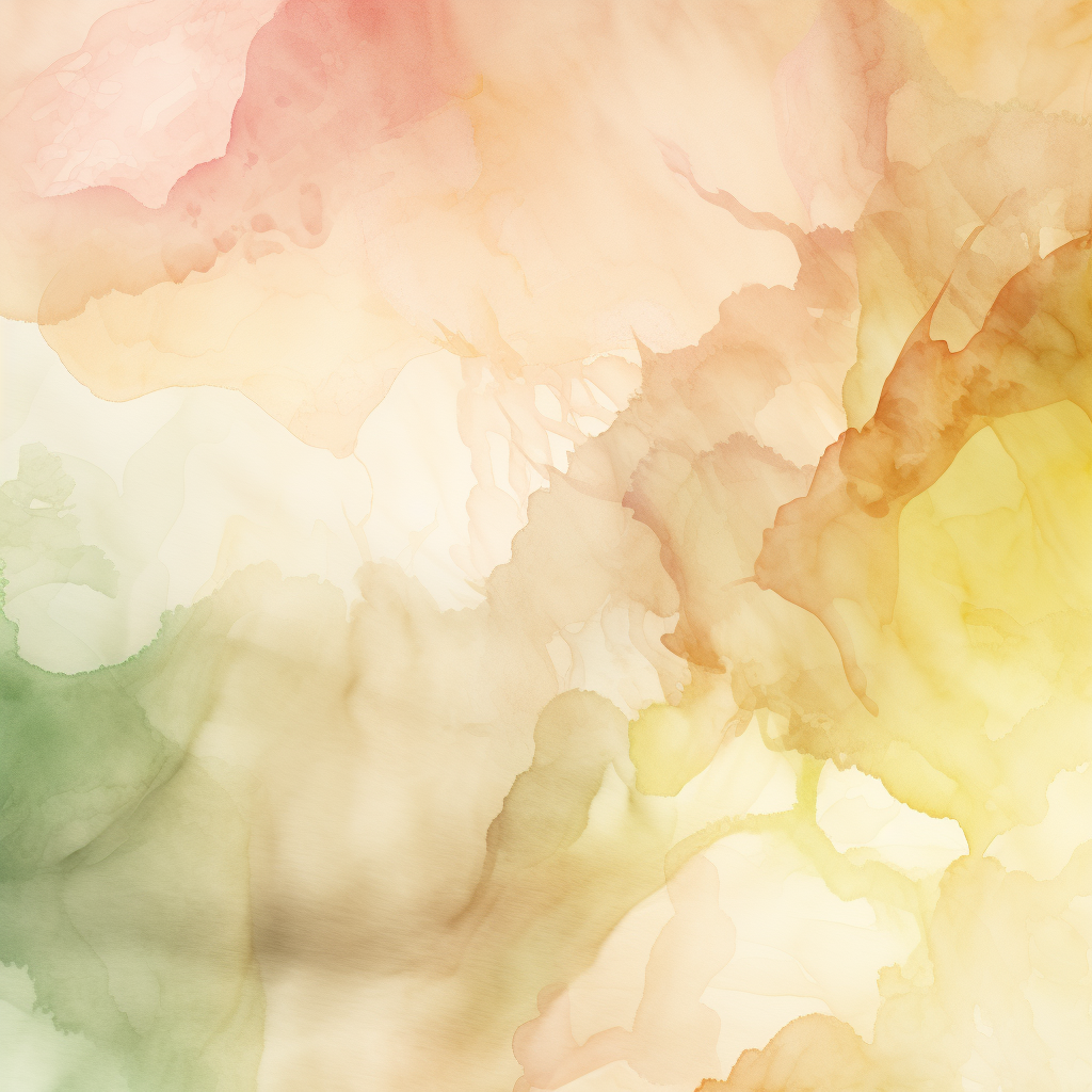 Vibrant watercolor blotches artwork