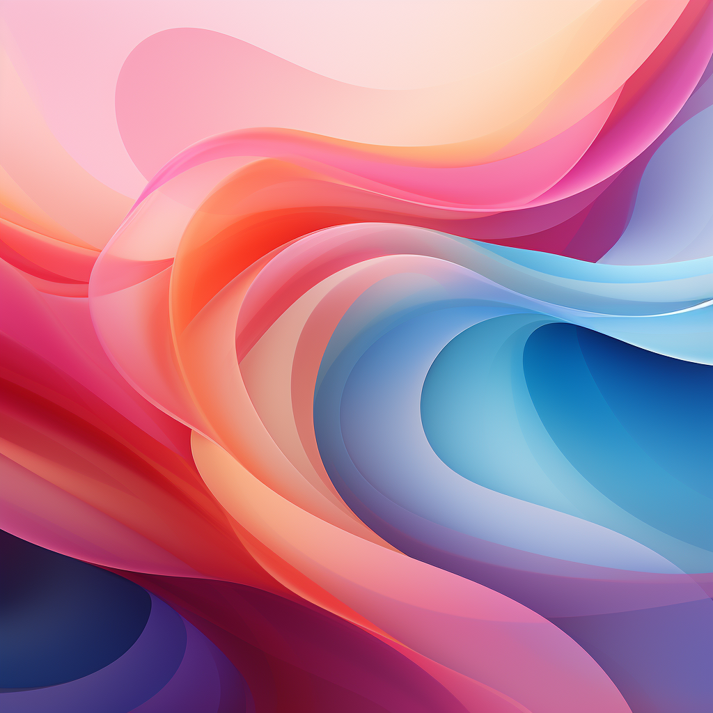 Abstract wave background vector illustration