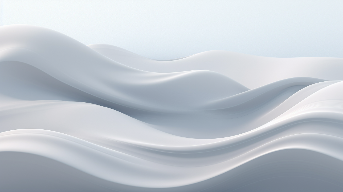 Clouds in Abstract Wave Shapes