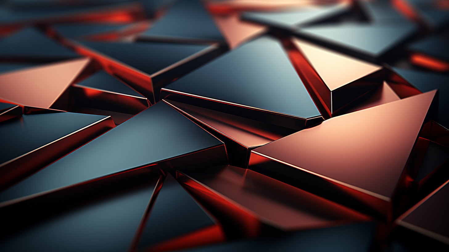 Abstract copper, red and black metal background