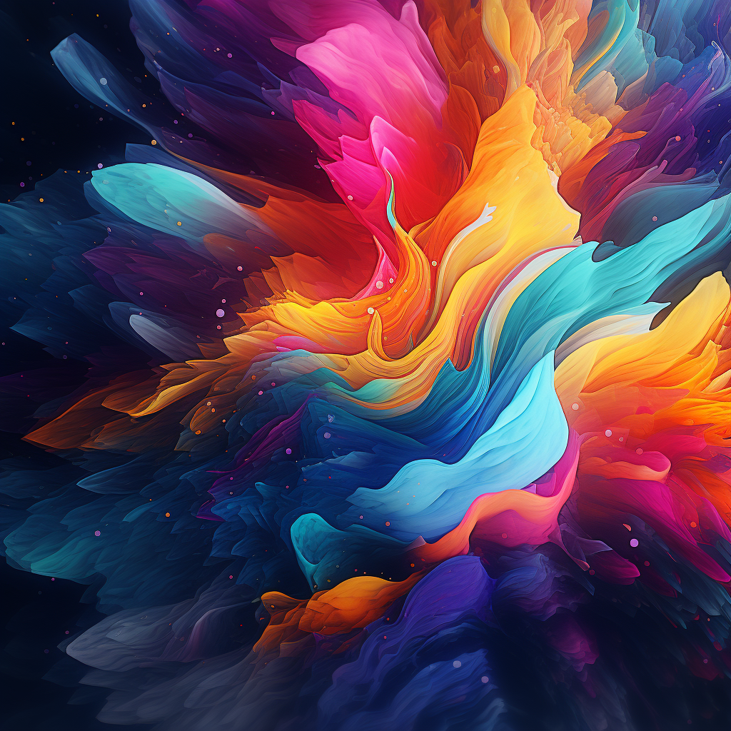 Colorful Abstract Design Wallpaper