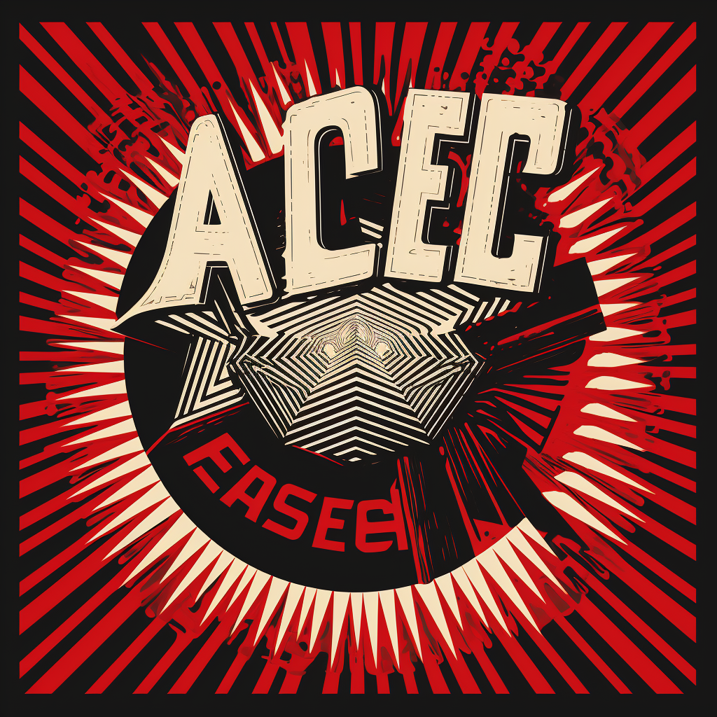 Accept - Soviet Communist Propaganda Poster Lettering