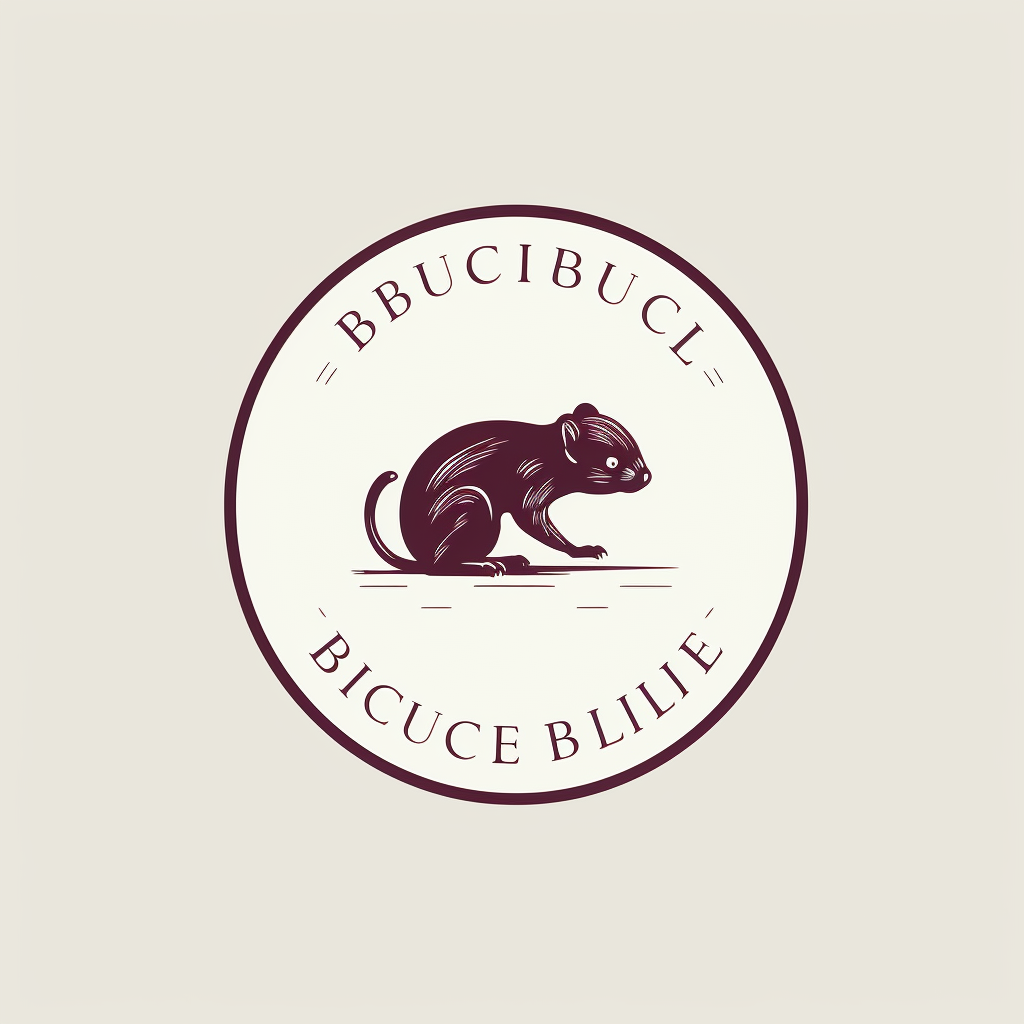 Minimalist logo for Achille Bruchou