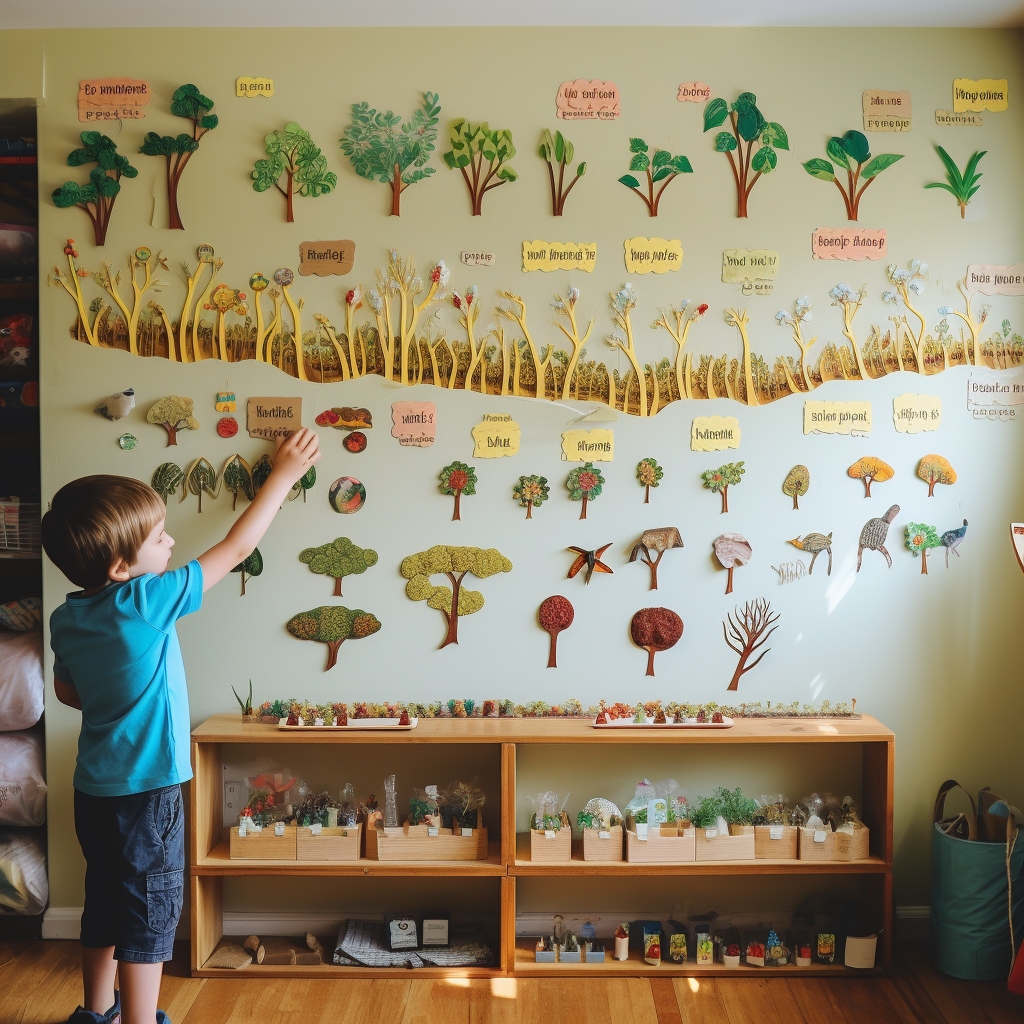 Kids learning how seeds grow