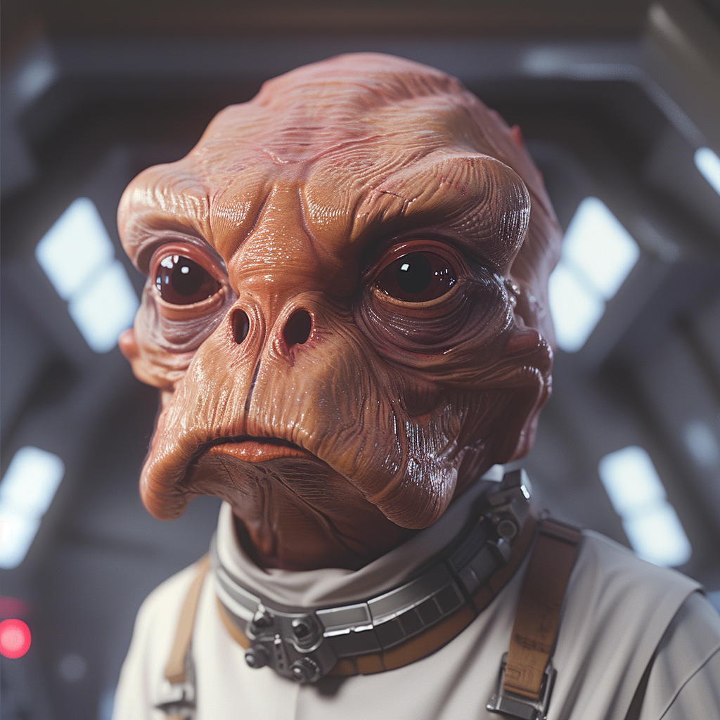 Admiral Ackbar close up