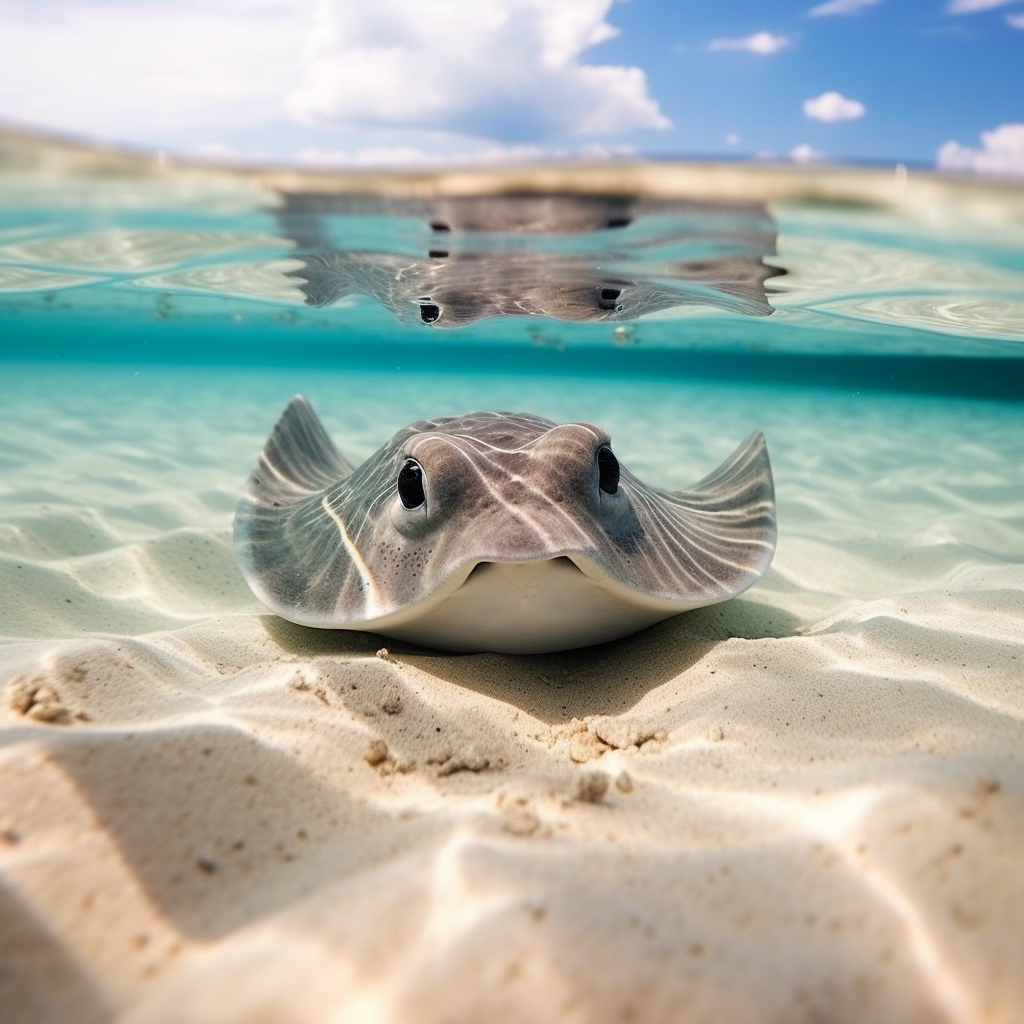 Cute Realistic Stingray Picture