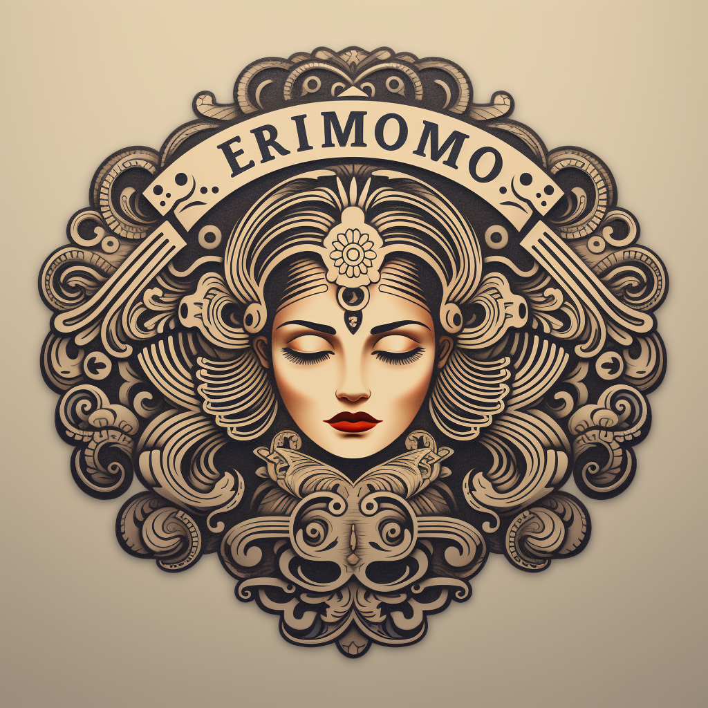 Aeromexico logo in Art Nouveau