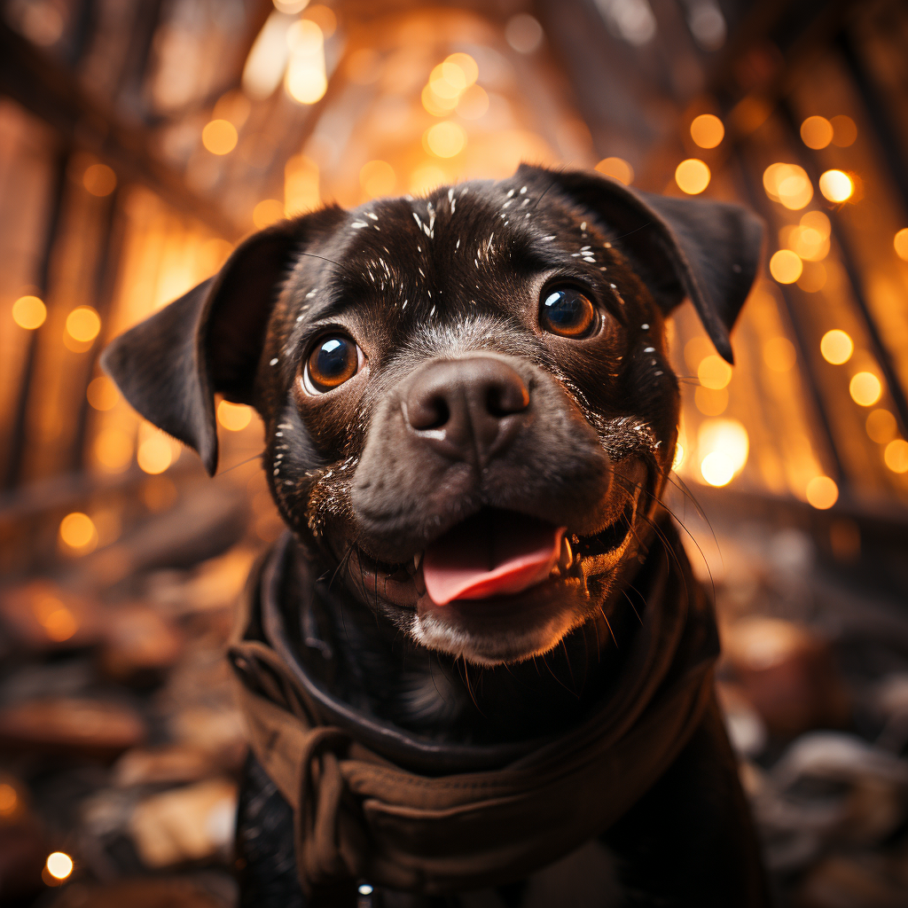 Dogs scared of explosions under Eiffel Tower