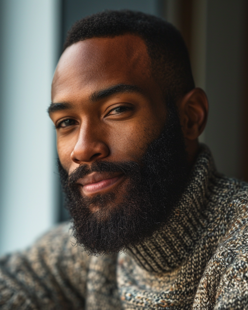 Portrait of a Smiling African American Man