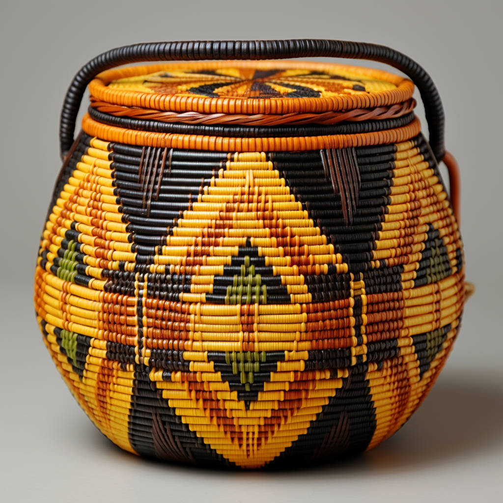 African Basket Model Picture