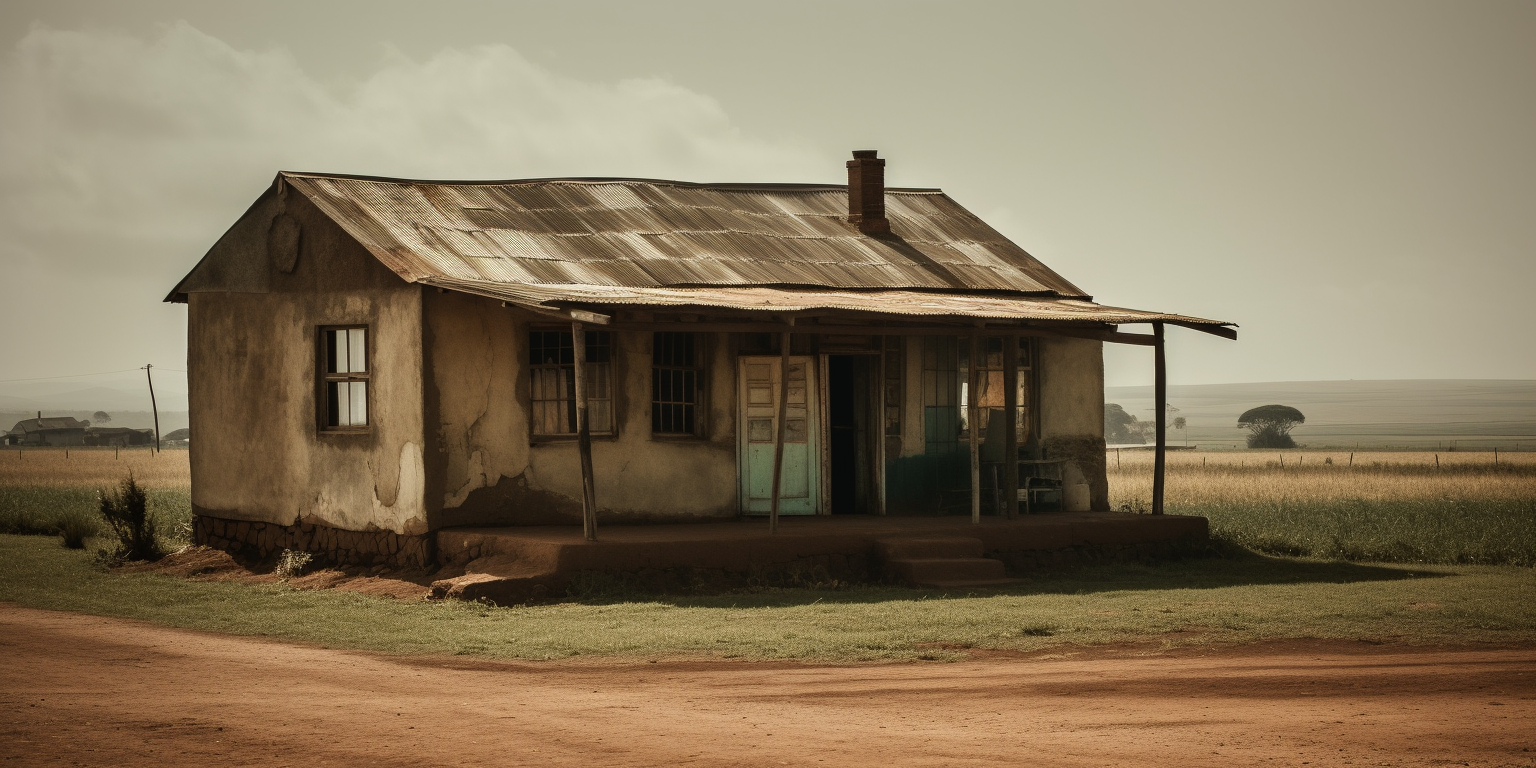 Old African Home in the Middle