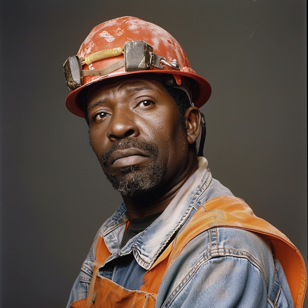 African American Construction Worker Photo