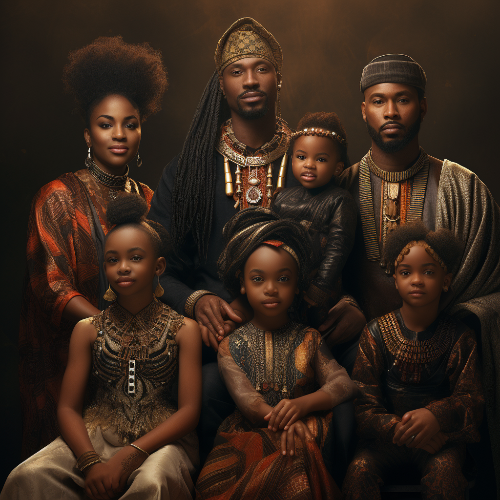 Afrocentric Generation Xers with Children