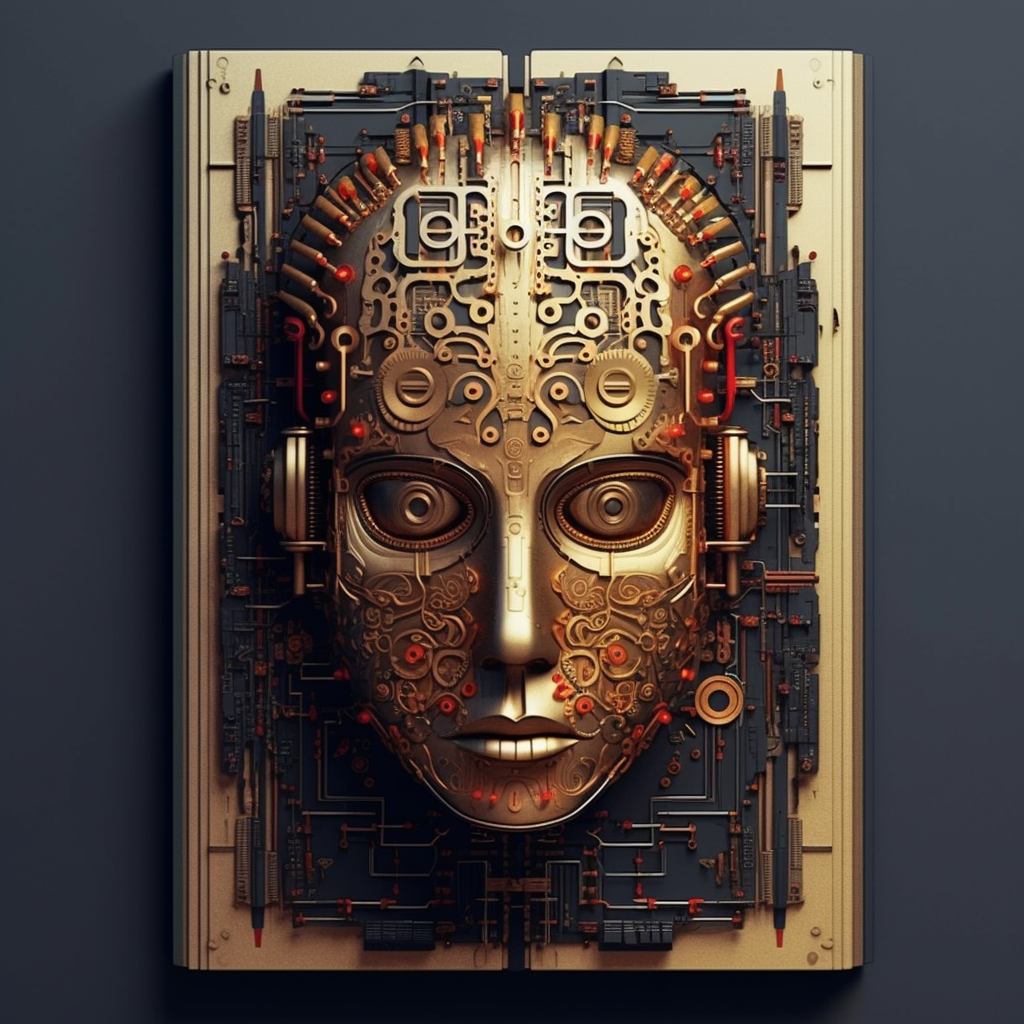 AI design book cover