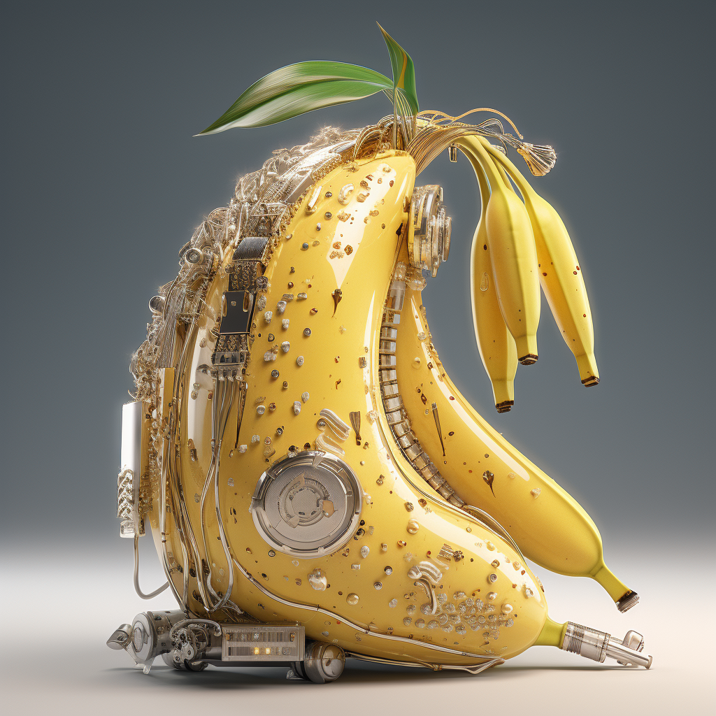 AI generating banana image