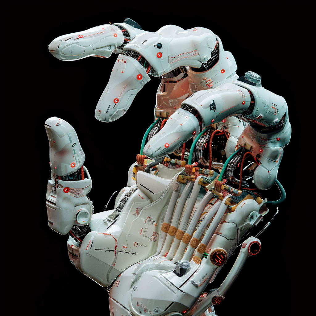 Artificial Intelligence Hand Kidney Image