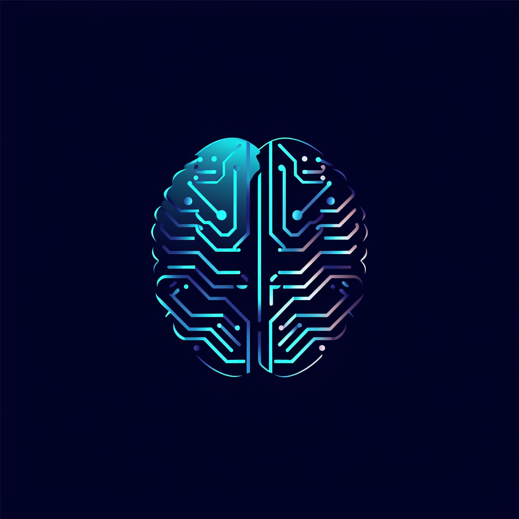 Minimalistic AI-Themed Logo Design