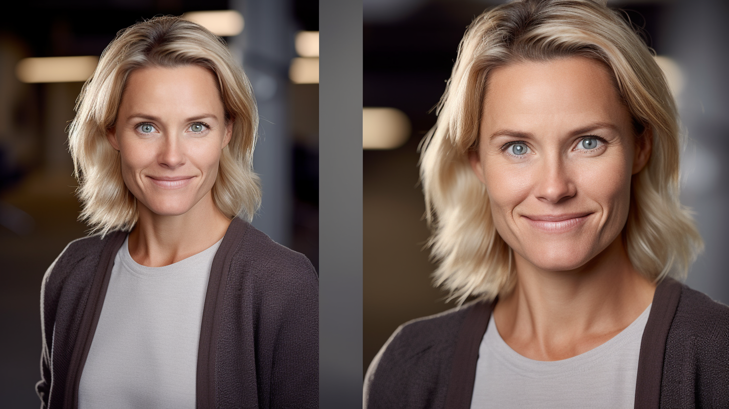 Female HR headshot exuding warmth and authority